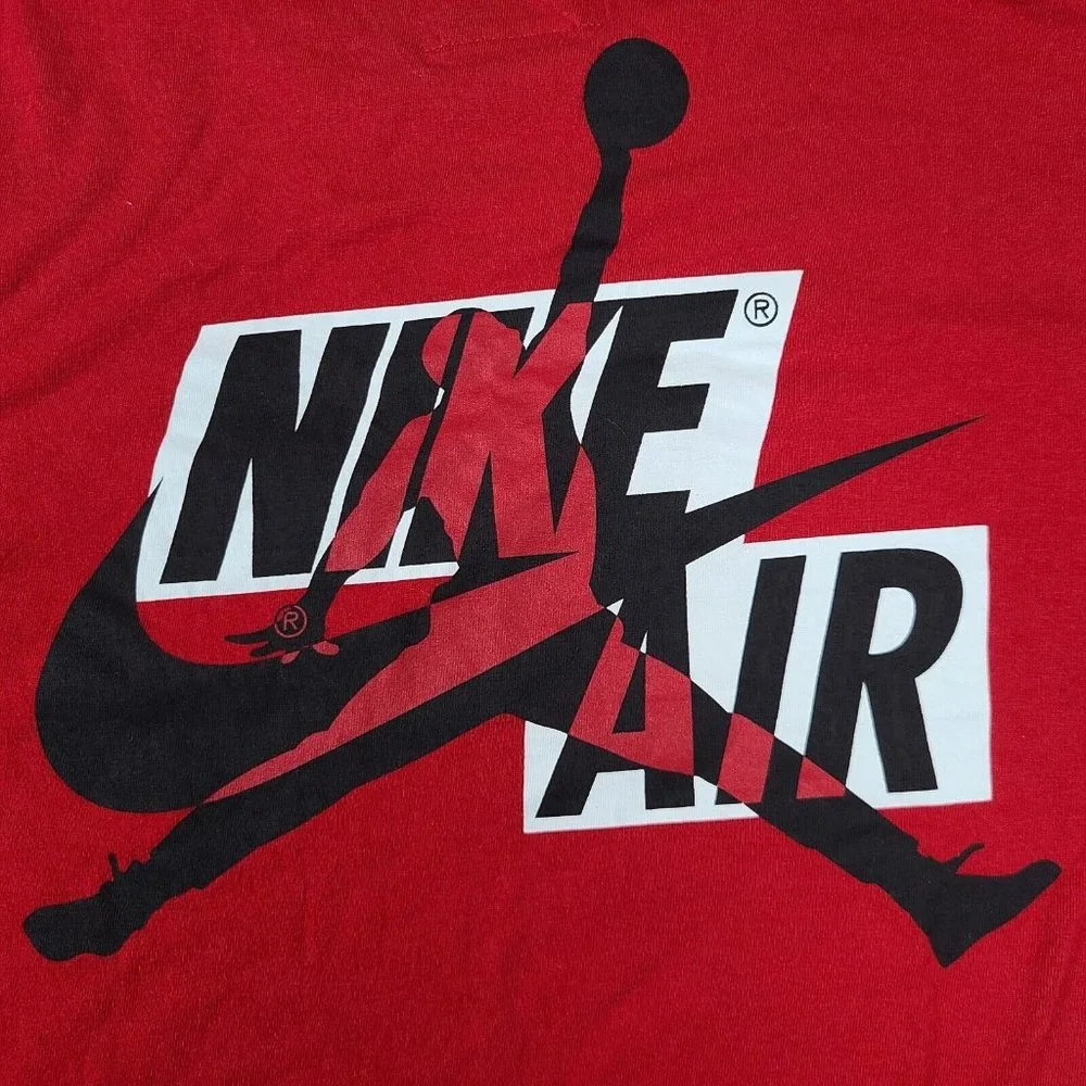 Jordan Jumpman Boys Classic Camo Pocket T-Shirt Large 12-13yr Red Jordan‎ Brand